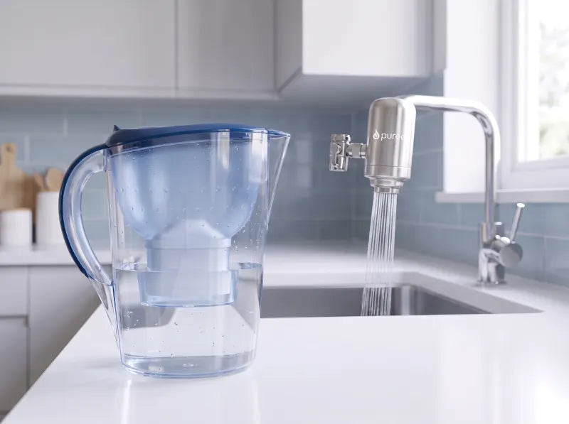 Nunca te quedas sin agua filtrada.